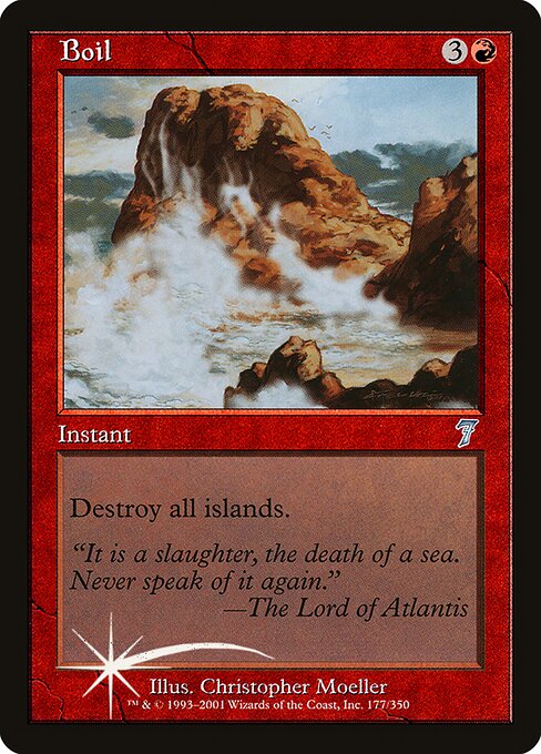Boil - Seventh Edition Uncommon Card
