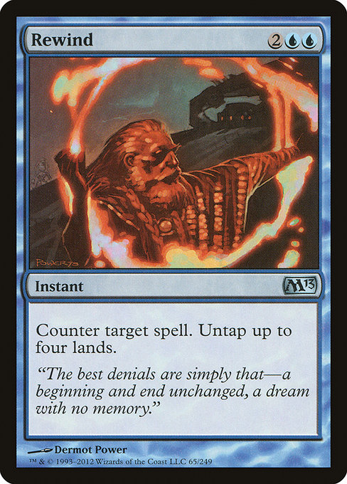 Rewind - Magic 2013 Uncommon Card