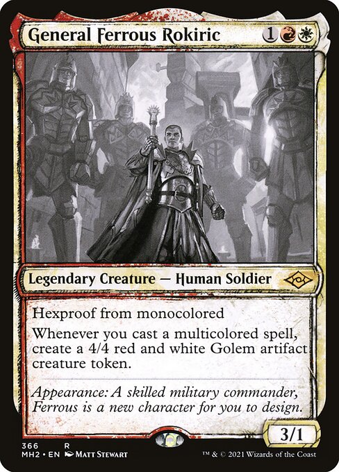 General Ferrous Rokiric - Modern Horizons 2 Rare Card
