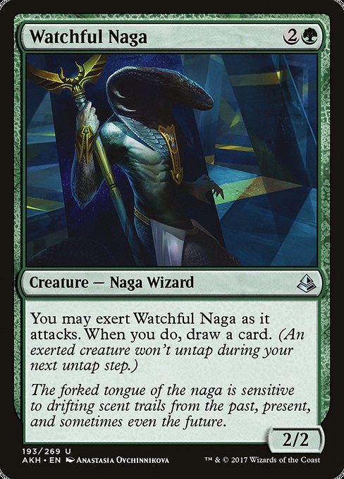 Watchful Naga - Amonkhet Uncommon Card