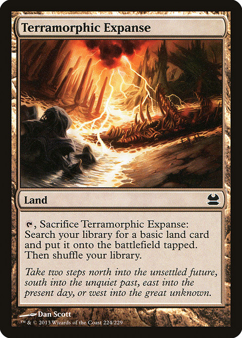 Terramorphic Expanse - Modern Masters Common Card
