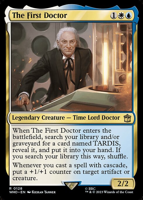 The First Doctor - Doctor Who Rare Card