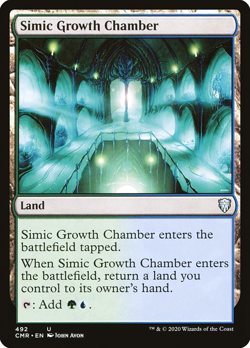 Simic Growth Chamber - Commander Legends Uncommon Card