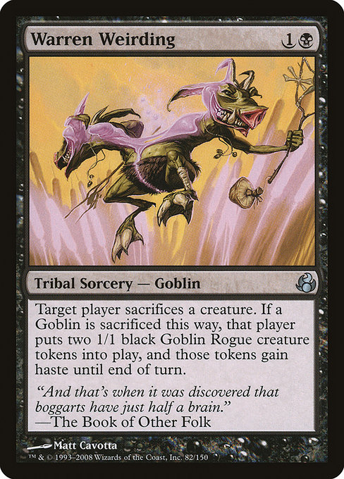 Warren Weirding - Morningtide Uncommon Card