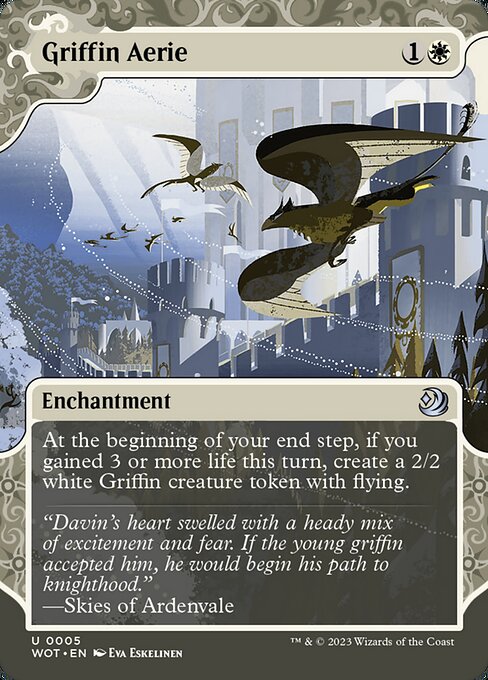 Griffin Aerie - Wilds of Eldraine: Enchanting Tales Uncommon Card