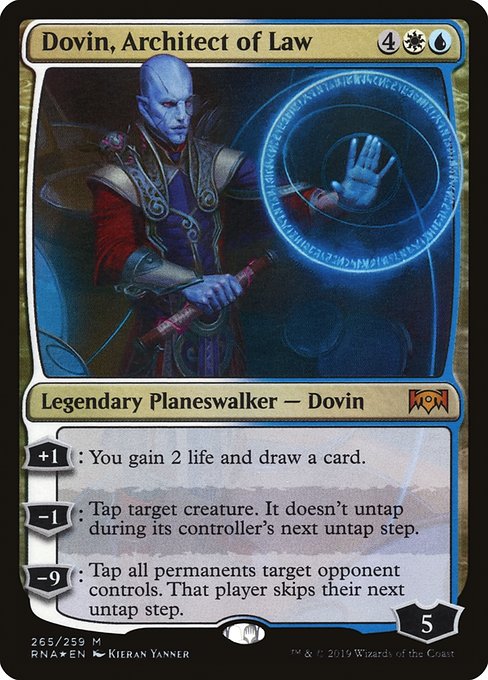 Dovin, Architect of Law - Ravnica Allegiance Mythic Card