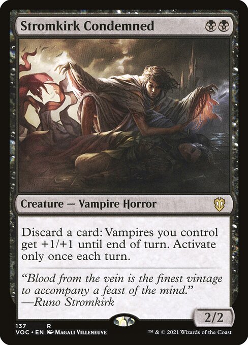Stromkirk Condemned - Crimson Vow Commander Rare Card