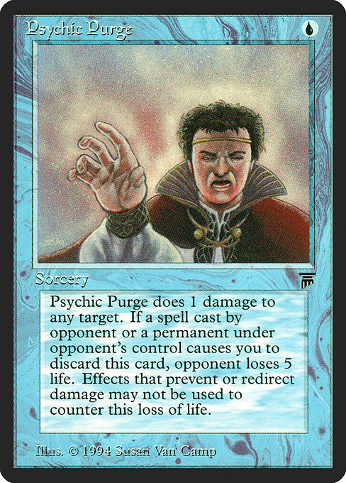 Psychic Purge - Legends Common Card