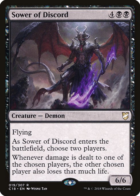 Sower of Discord - Commander 2018 Rare Card