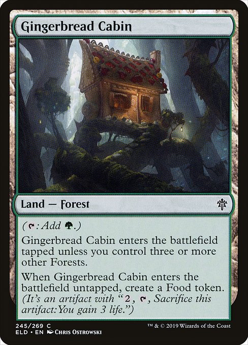 Gingerbread Cabin - Throne of Eldraine Common Card