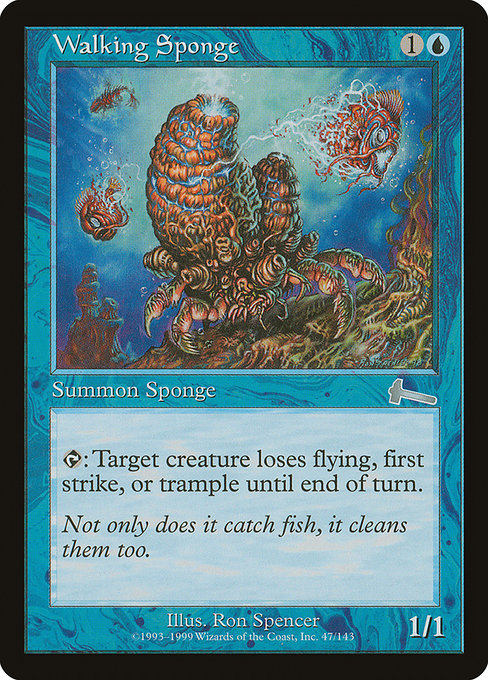 Walking Sponge - Urza's Legacy Uncommon Card