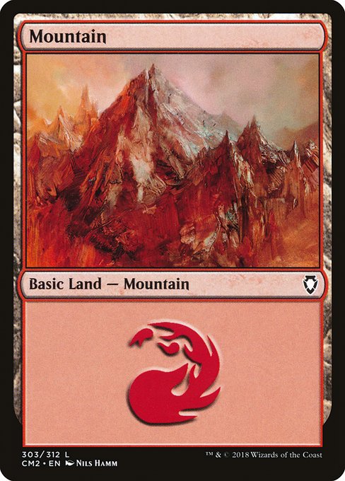 Mountain - Commander Anthology Volume II Common Card