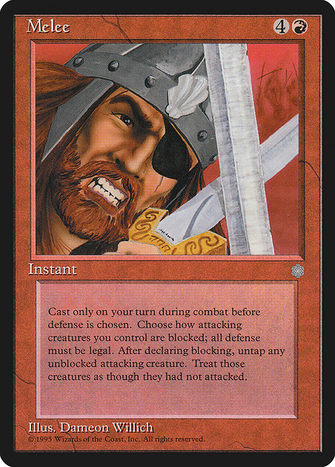 Melee - Ice Age Uncommon Card