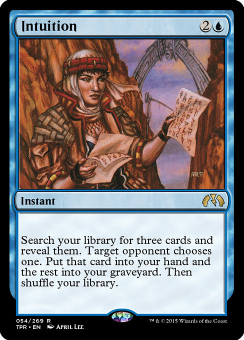 Intuition - Tempest Remastered Rare Card