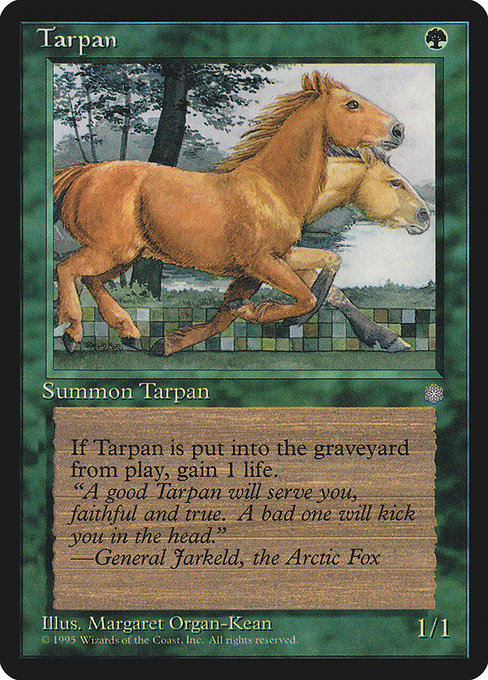 Tarpan - Ice Age Common Card