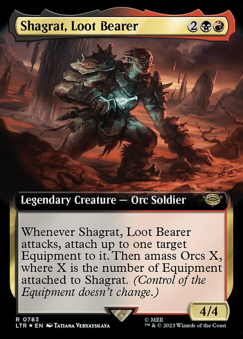 Shagrat, Loot Bearer - The Lord of the Rings: Tales of Middle-earth Rare Card