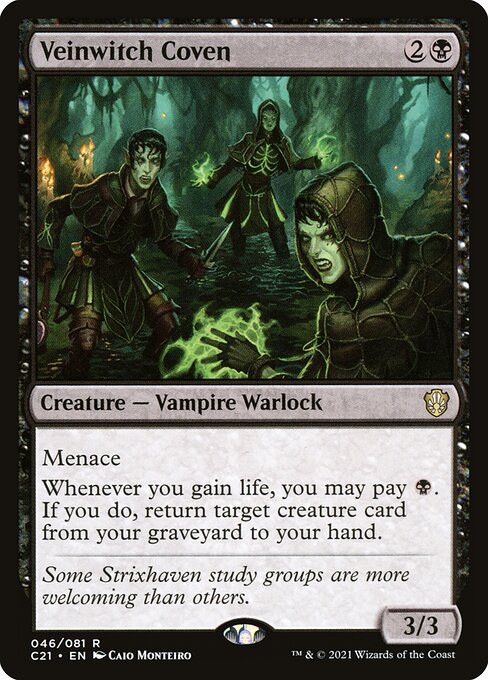 Veinwitch Coven - Commander 2021 Rare Card