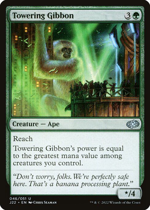 Towering Gibbon - Jumpstart 2022 Uncommon Card