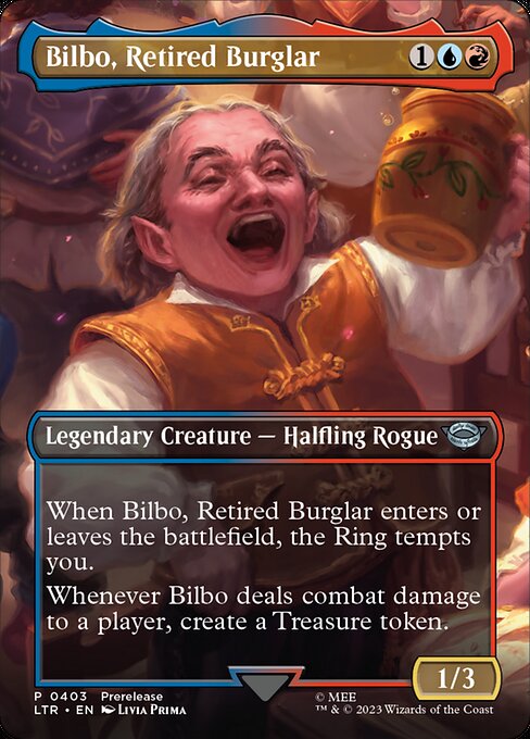 Bilbo, Retired Burglar - The Lord of the Rings: Tales of Middle-earth Uncommon Card