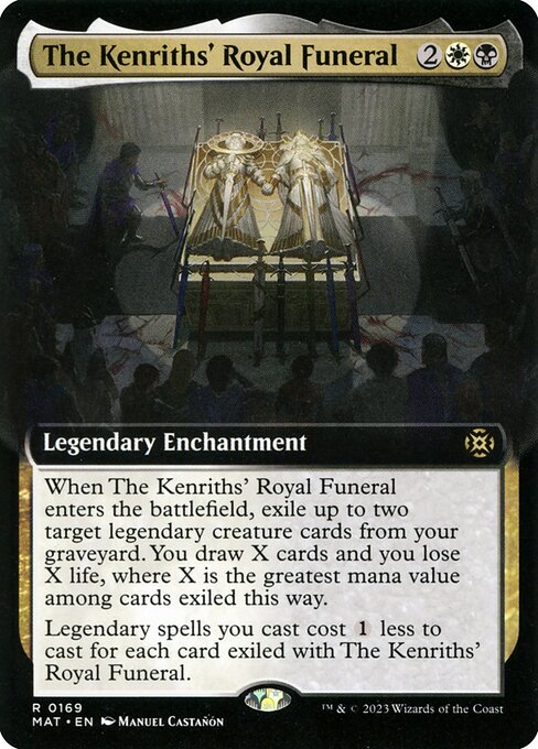 The Kenriths' Royal Funeral - March of the Machine: The Aftermath Rare Card