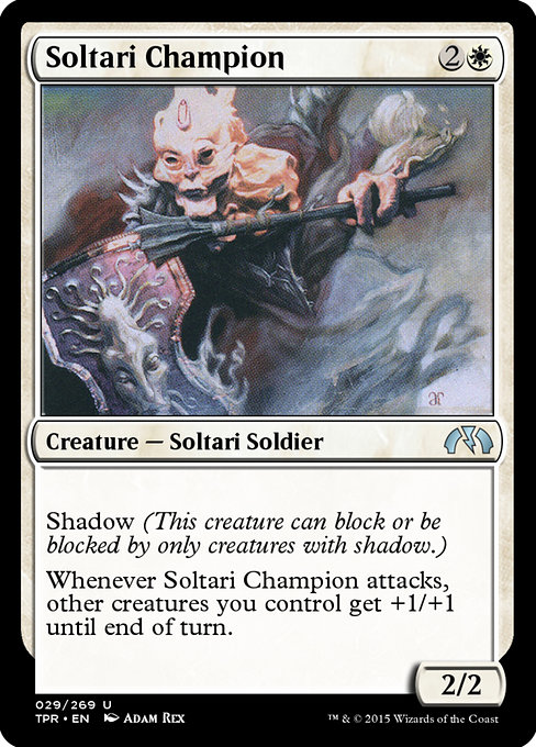Soltari Champion - Tempest Remastered Uncommon Card
