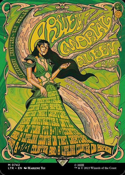 Arwen, Mortal Queen - The Lord of the Rings: Tales of Middle-earth Mythic Card