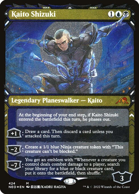 Kaito Shizuki - Kamigawa: Neon Dynasty Mythic Card