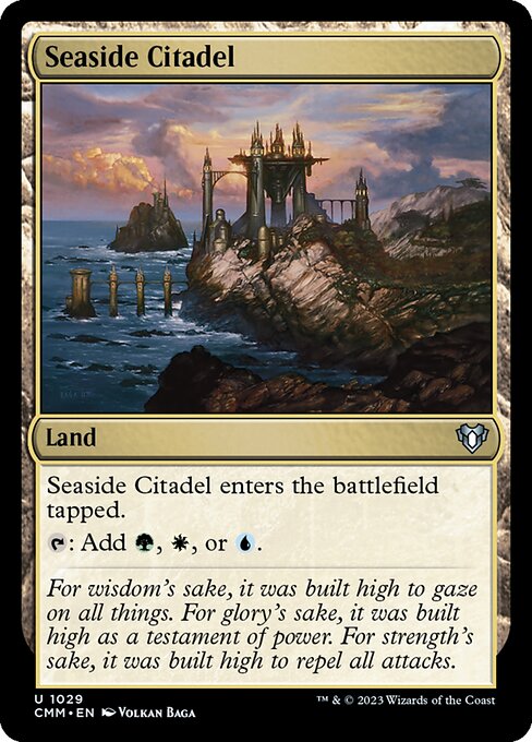 Seaside Citadel - Commander Masters Uncommon Card