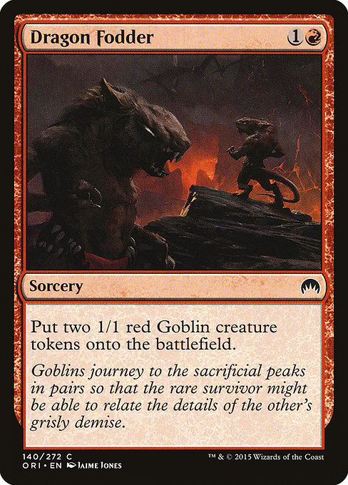 Dragon Fodder - Magic Origins Common Card