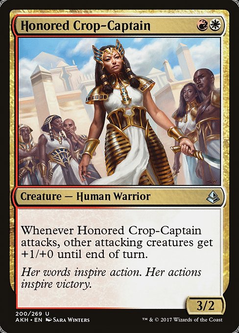 Honored Crop-Captain - Amonkhet Uncommon Card