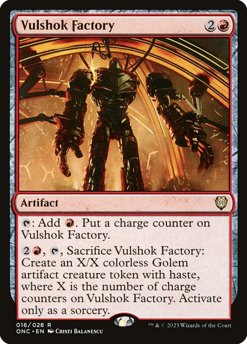 Vulshok Factory - Phyrexia: All Will Be One Commander Rare Card