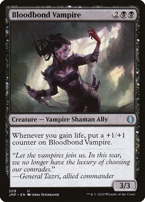 Bloodbond Vampire - Jumpstart Uncommon Card
