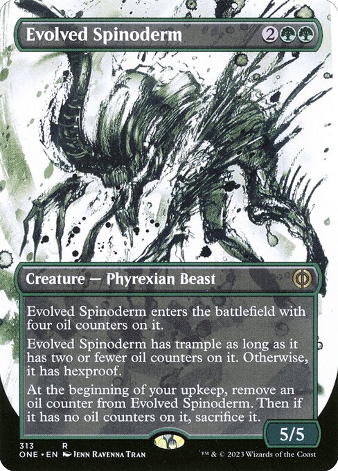 Evolved Spinoderm - Phyrexia: All Will Be One Rare Card