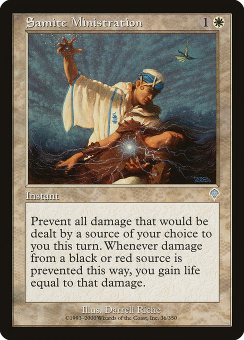 Samite Ministration - Invasion Uncommon Card