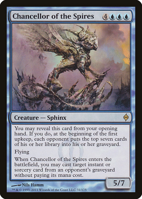 Chancellor of the Spires - New Phyrexia Rare Card