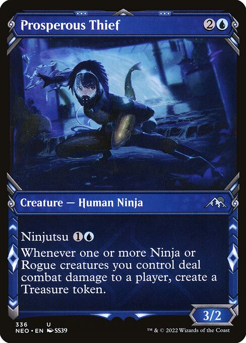 Prosperous Thief - Kamigawa: Neon Dynasty Uncommon Card
