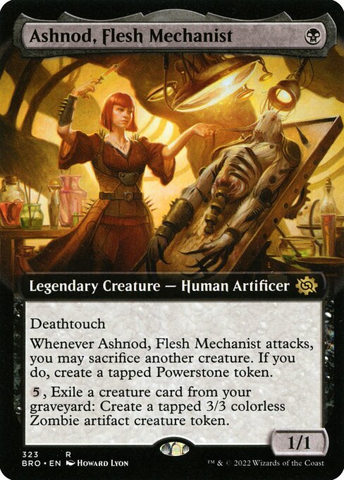 Ashnod, Flesh Mechanist - The Brothers' War Rare Card