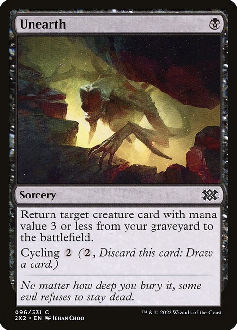 Unearth - Double Masters 2022 Common Card