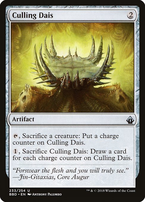 Culling Dais - Battlebond Uncommon Card