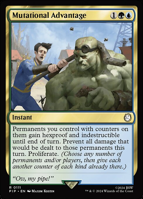 Mutational Advantage - Fallout Rare Card