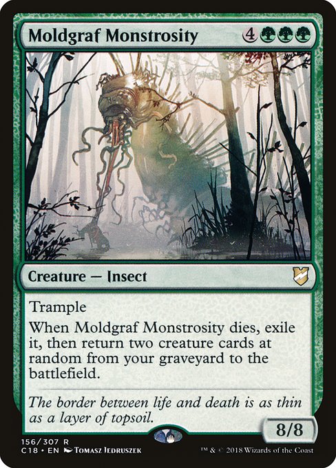 Moldgraf Monstrosity - Commander 2018 Rare Card