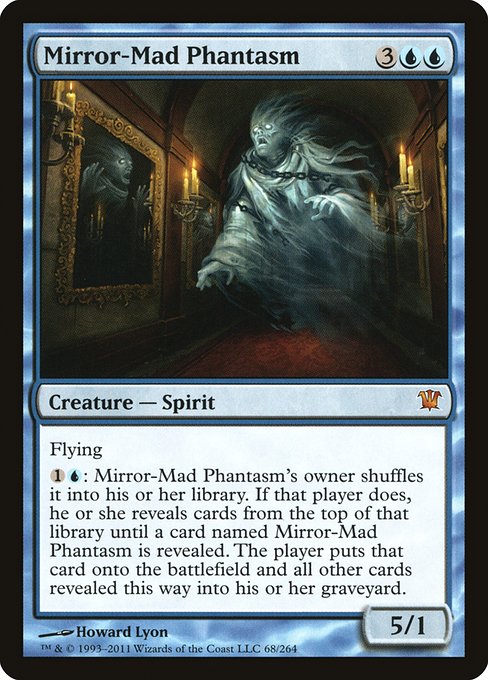 Mirror-Mad Phantasm - Innistrad Mythic Card