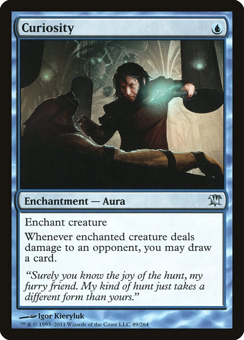Curiosity - Innistrad Uncommon Card