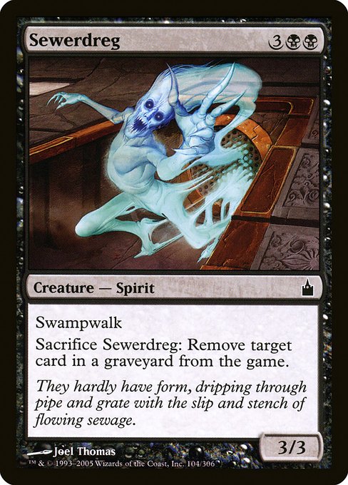 Sewerdreg - Ravnica: City of Guilds Common Card