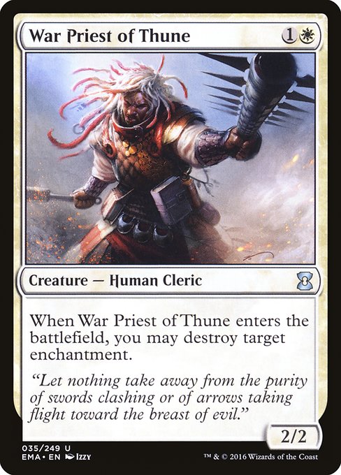 War Priest of Thune - Eternal Masters Uncommon Card