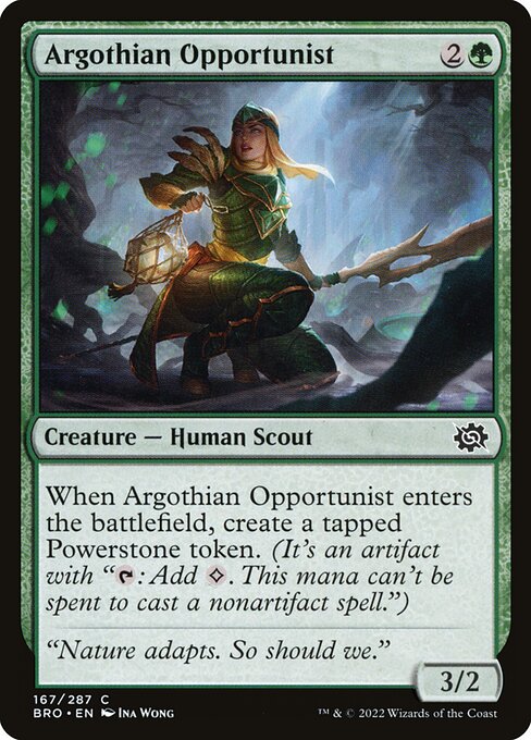 Argothian Opportunist - The Brothers' War Common Card