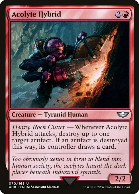 Acolyte Hybrid - Warhammer 40,000 Commander Uncommon Card