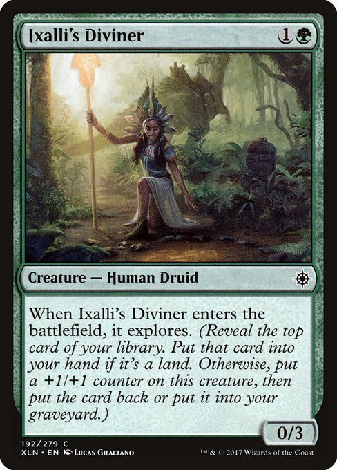 Ixalli's Diviner - Ixalan Common Card