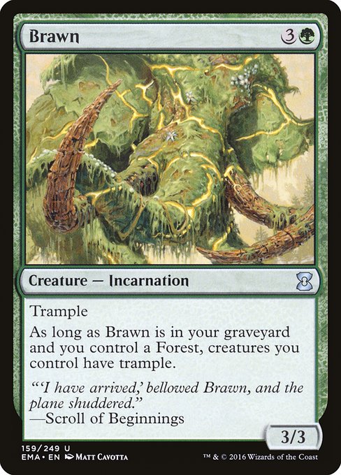 Brawn - Eternal Masters Uncommon Card