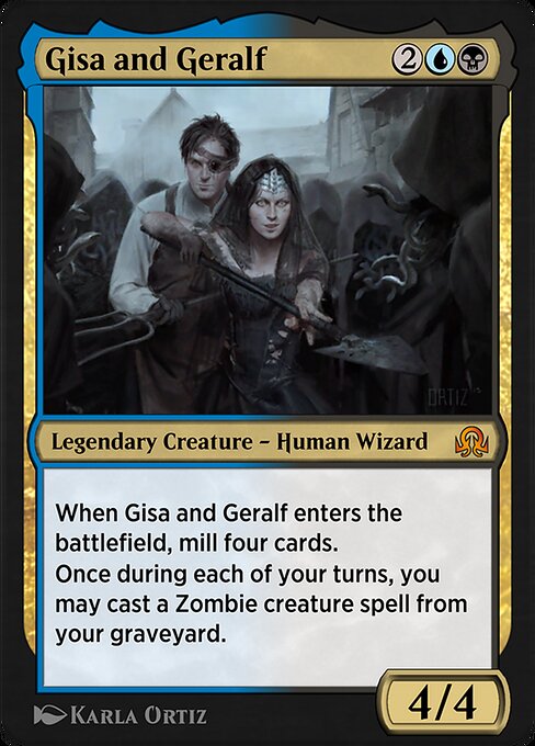 Gisa and Geralf - Shadows over Innistrad Remastered Mythic Card